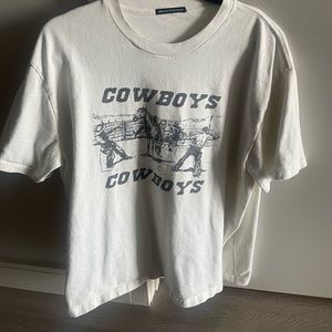 Brandy Melville “Cowboys Cowboys” T-Shirt O/S